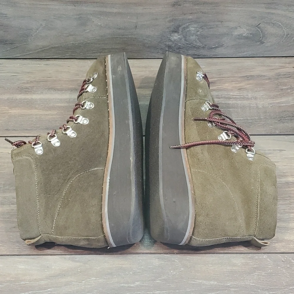 Free People Women Durango Moto Platform Combat Ankle shoes boot sz 41/11